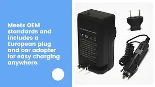 Fujifilm Fuji FinePix REAL 3D W1 Replacement Battery (2-Pack, 2200mAh) and Charger