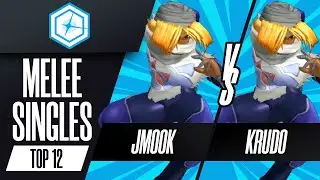 Jmook (Sheik) vs Krudo (Sheik) - Melee Singles Top 12 - Shine 2023