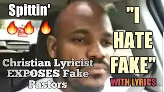 Christian Lyricist PASSIONATELY Speaks Against Fake Pastors On Beat MUST SEE (Lyrics in description)