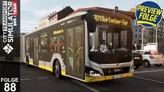 MAN New Lion's City im PREVIEW! | City Transport Simulator🚉 | #088 | LET'S PLAY | 🔴LIVE