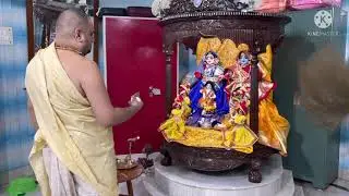 Janmastomi utsab 2021// celebration begins// sandhyarati dorshon at nandalay// jay kanhaia Lal ki