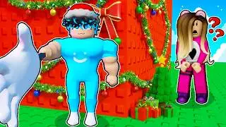 TROLLEO a ELA en la TORRE TROLL DE NAVIDAD en ROBLOX!