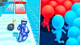 Count Master VS Tall Man Run - All Level Gameplay Android,iOS - NEW APK BIG UPDATE