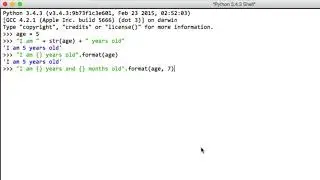 learn python 2019 The format method_learnTube