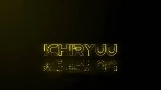 After Effects : Electric Neon Logo Ichiryuu  ( Saber-Plugin)