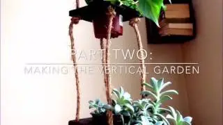 How to Use a Hole Saw and Make a Vertical Garden