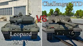 war thunder Comparison Leopard 2A7V or Challenger 3TD