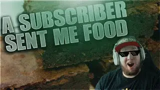 A SUBSCRIBER SENT ME A CARE PACKAGE OF FOOD! (Mail Opening)