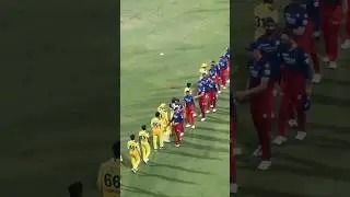 MS DHONI HUGGED VIRAT KOHLI AFTER THE MATCH | CSK VS RCB - IPL 2024 | #ViratGang #Shorts