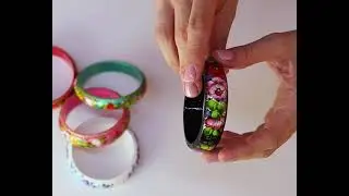 Wood bangle bracelet  |  Firebird Workshop