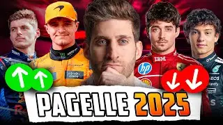 i MEGA PAGELLONI FORMULA 1 2025 + STATISTICHE e ANALISI