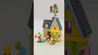 LEGO 43217 'Up' House​ Satisfying Speed Build #lego