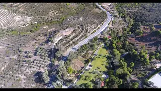 Brabus SLK on the road to the town of Marathon | Epopsis Drone Videos