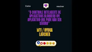 ERROR: o controle inteligente de aplicativos bloqueou um aplicativo que pode n&atilde;o ser seguro - Hydra