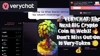 Airdrop Alert: Verychat Network The Biggest Crypto Project On The Web3, Don't Miss #cryptocurrency 
