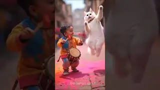 cute baby cat dance i love cat 😍 #ai #viral #catlove #comedy #viral #shorts #baby #subscribe