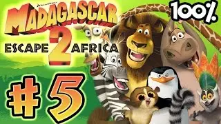 Прохождение Madagascar Escape 2 Africa, часть 5 (X360, PS3, PS2, Wii), 100% прохождение уровня 5 ...
