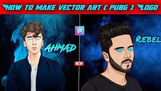 New PicsArt Pubg Scout Vector Logo Editing || How to make pubg logo like Ahmed Op