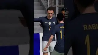 Giroud&rsquo;s lobbed pass and Mbappe does the rest against Netherlands #fifa23 #mbappe #france #shorts