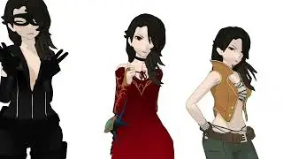 MMD Cinder Fall & Her Clones: She's Already Dead (Because We're Sonic Heroes)