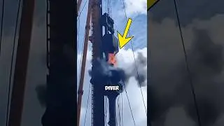 Pile Diver in Action #shorts