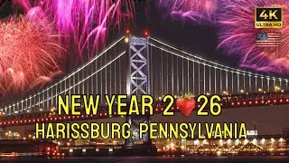 Happy 2026! 🎉 Downtown Harrisburg Strawberry Drop Party | Walking Tour