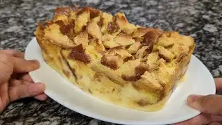 Easy and quick bread pudding recipe (4 ingredients only) Foodie Toothie 2022