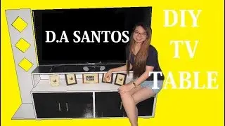 Подставка под телевизор своими руками || D.A Santos