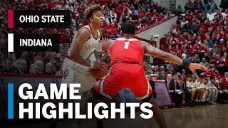 Highlights: Ohio State at Indiana | Big Ten Basketball