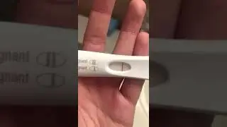 POSITIVE FIRST RESPONSE PREGNANCY TEST-10 DAYS DPO