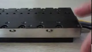 Parker MX80L driven with Compax3 80V slow move.
