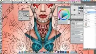 Corel Painter 12 :[Mirror Effect]