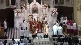 Cardinal Burke Ordains Br. Thomas Mary in the Extraordinary Form, 8/10/19