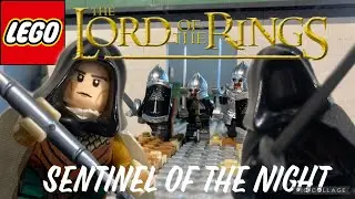 LEGO Lord of the Rings Stop Motion | Sentinel of the Night The Elf Ranger |