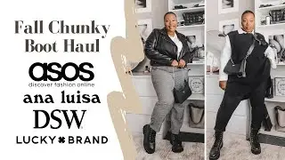 Fall Chunky Boots Haul | Affordable Chunky Boots from ASOS, Lucky Brand, & DSW