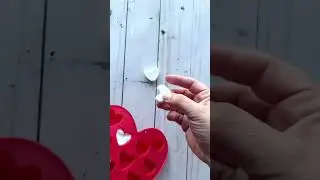 dollar tree valentine craft using heart mold