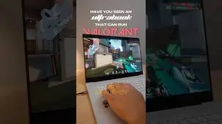 Играете в Valorant на ультрабуке с 200 FPS?! #ASUS #ZenbookS16