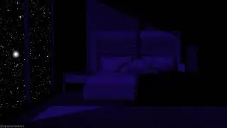 Spaceship Bedroom Ambience, White Noise ASMR, for deep Sleep,  Starship Sleeping Quarters  🚀