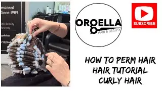 Step By Step How To Perm Hair #subscribe #howto #stepbystep