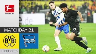 Borussia Dortmund - Hertha BSC 4-1 | Highlights | Matchday 21 &ndash; Bundesliga 2022/23