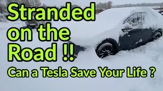 Stranded On the ROAD - Can a Tesla Save Your Life ?