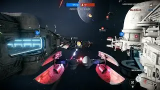 Hyena Bomber Gameplay Highlights | Starfighter Assault (Star Wars Battlefront 2)