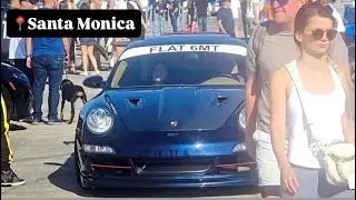 Santa Monica Cars and Coffee - different vibe