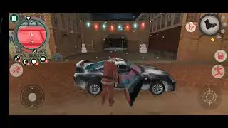 Crime Santa Gameplay (GTA for Mobile With Claus). (The Controls Beat Me)
