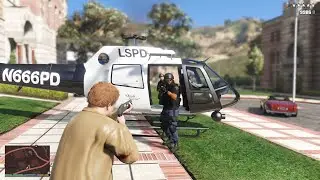 GTA V Jimmy De Santa 10 Star Rampage + Escape [R.D.E. 4.0.4]