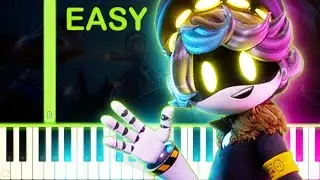 MURDER DRONES THEME - EASY Piano Tutorial