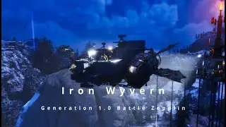 Iron Wyvern| Ark Battle Zeppelin (First Generation) Ark ascended
