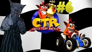 Crash Team Racing (PS1) Part 6 - Bwolf Is Super Salty