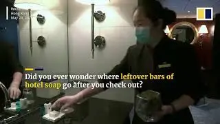 Recycling Of Hotel Soaps.