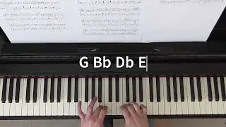 The Diminished Scale fingerings.